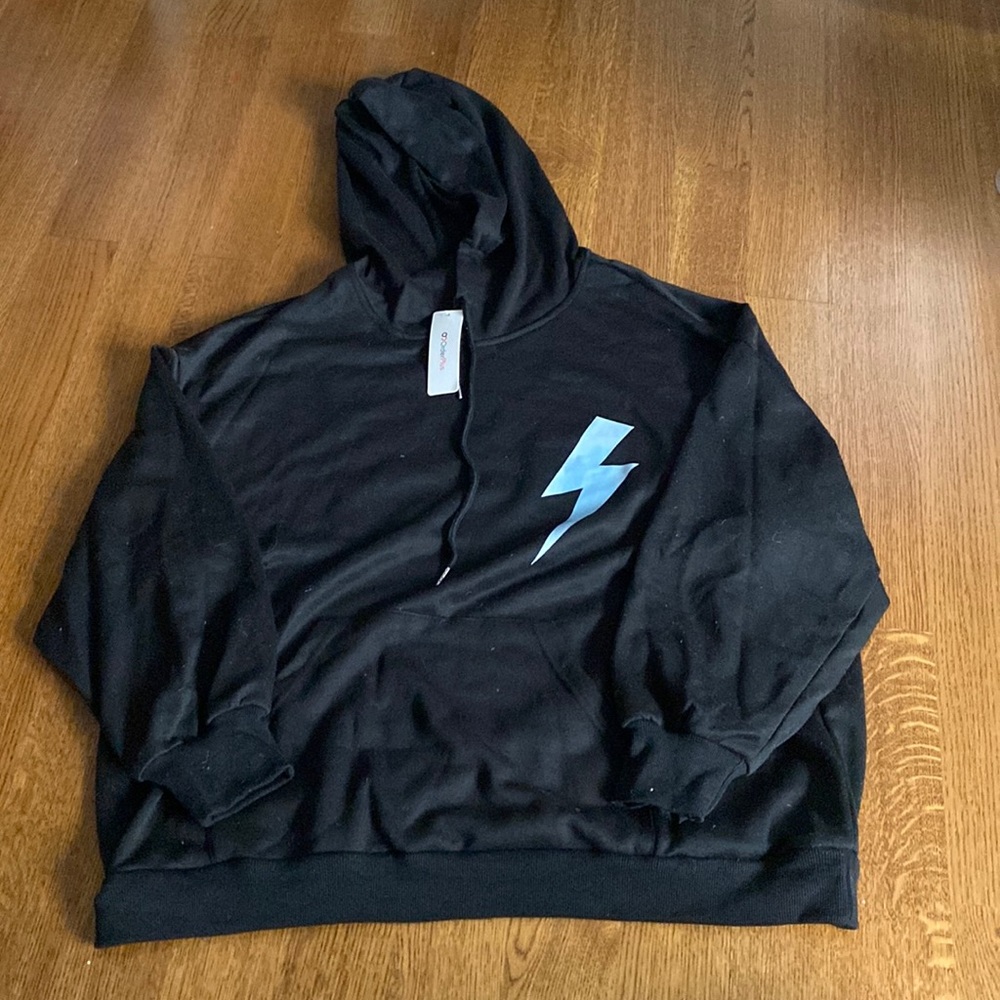 Black tired but never of you hoodie